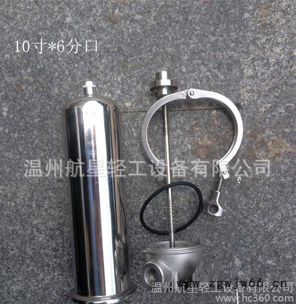 不锈钢单芯过滤器（5寸、10寸、20寸卡箍式单芯滤壳图3