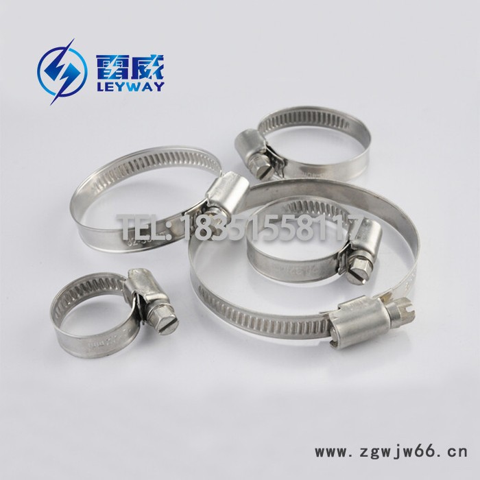 **不锈钢德式喉箍 德式抱箍 软管线路喉箍 德式不锈钢卡箍 304德式喉箍 德式水带卡箍 201德式9mm宽喉箍图4