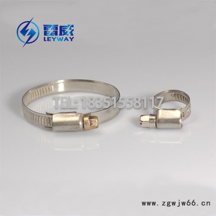 **不锈钢德式喉箍 德式抱箍 软管线路喉箍 德式不锈钢卡箍 304德式喉箍 德式水带卡箍 201德式9mm宽喉箍图2