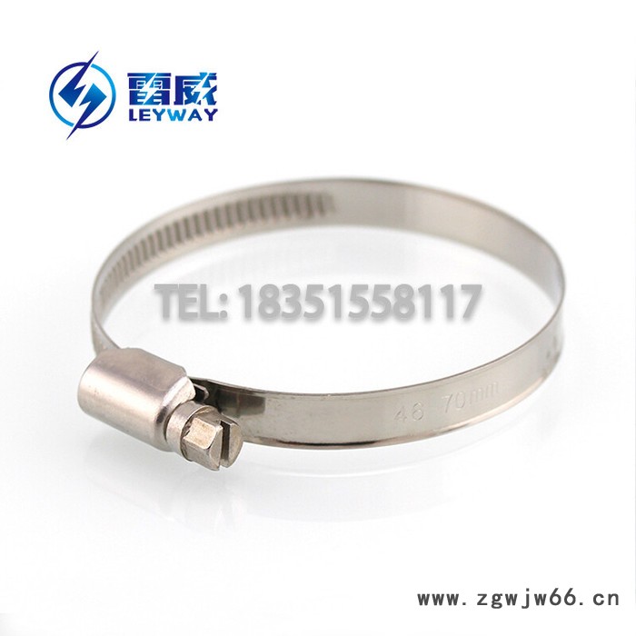 **不锈钢德式喉箍 德式抱箍 软管线路喉箍 德式不锈钢卡箍 304德式喉箍 德式水带卡箍 201德式9mm宽喉箍图8