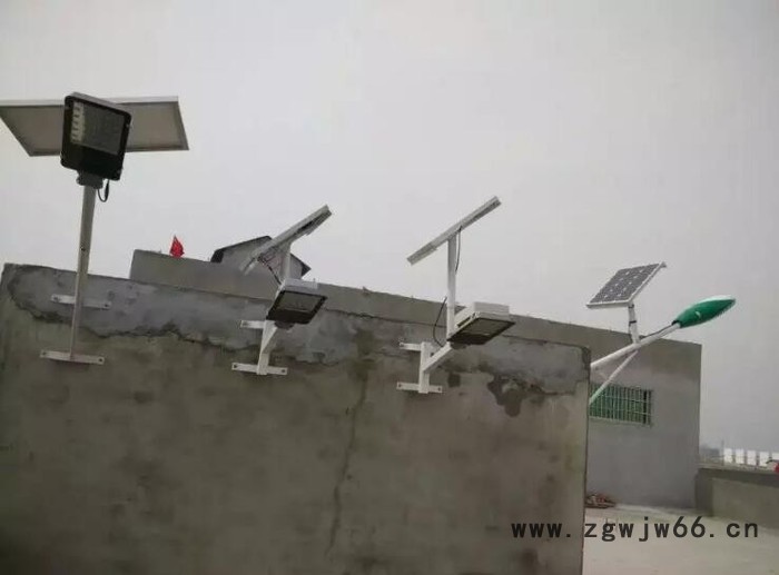 LED挑臂路灯一体化太阳能挑臂支架新农村吸墙电线杆抱箍灯LDTYN-0032图4