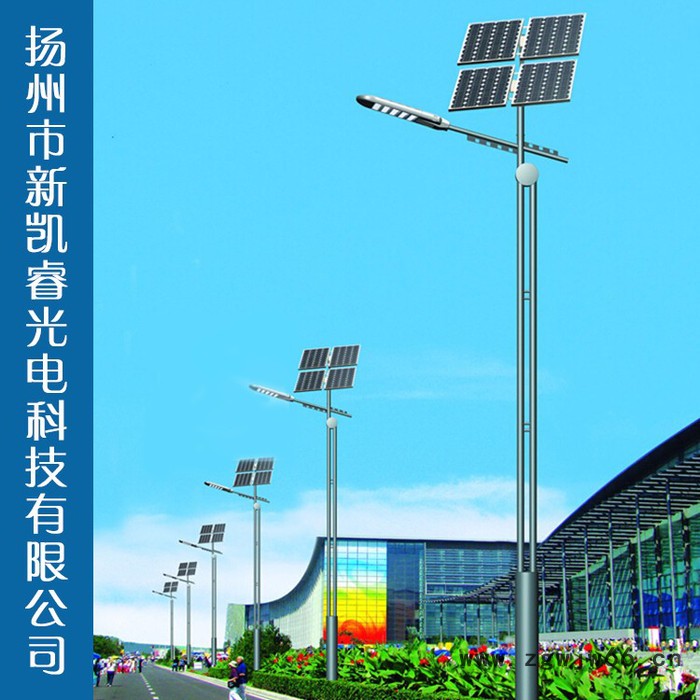 LED挑臂路灯一体化太阳能挑臂支架新农村吸墙电线杆抱箍灯LDTYN-0032图7