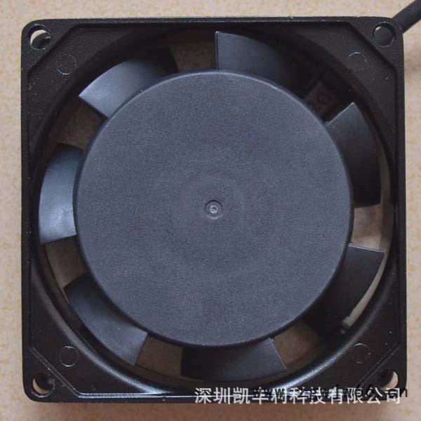 凯丰利KFL8025-7工业风扇/双滚珠纯铜线铝合金外框/高端品质散热风扇图3