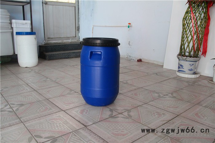 【厂家批发】加厚型30升铁箍桶法兰塑料桶30L公斤清洁桶大口抱箍桶卡子桶 推广图3