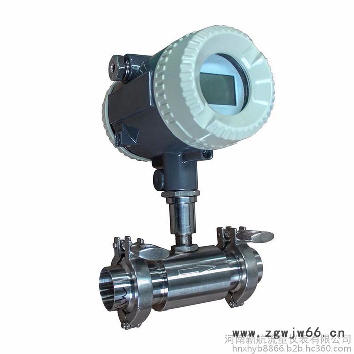 直销DN32卡箍涡轮流量计 远传自动化工厂不锈钢高压编程图3