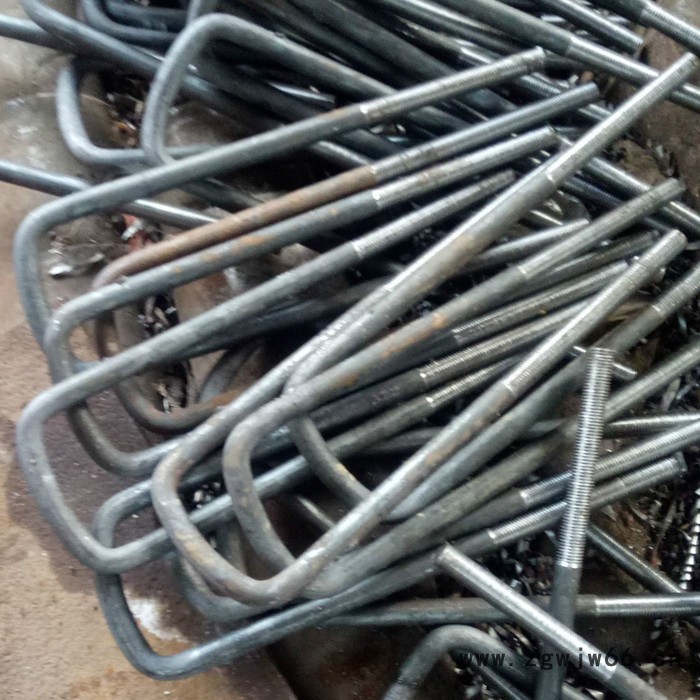 不锈钢u形螺栓 u型螺丝 u型螺栓 u型丝 u型栓 不锈钢U型螺栓 U型管卡 骑马卡 U型抱箍螺丝 悦雅浩设备图2