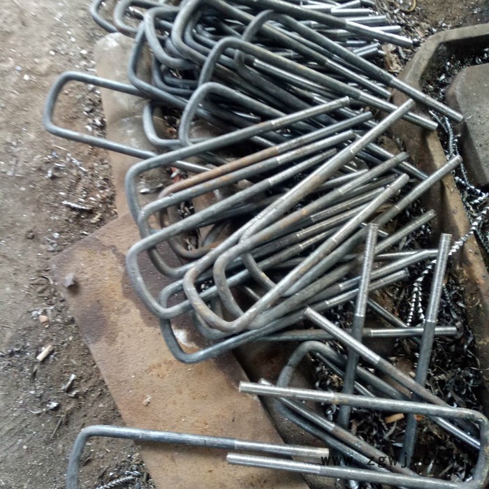 不锈钢u形螺栓 u型螺丝 u型螺栓 u型丝 u型栓 不锈钢U型螺栓 U型管卡 骑马卡 U型抱箍螺丝 悦雅浩设备图3