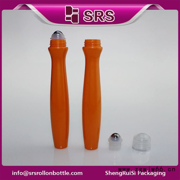 圣瑞斯品牌PETG腰圆滚珠瓶15ML眼霜走珠瓶 **化妆品包材旅行便携瓶可重复使用图4