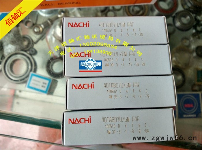 40TAB07U/GM P4F轴承【日本NACHI品牌】滚珠图2