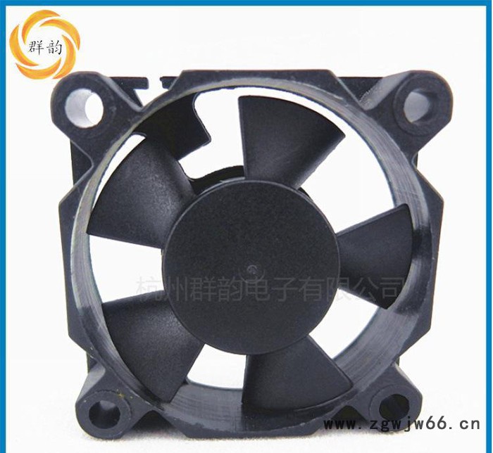 杭州直销牌滚珠轴承散热小风扇 CE认证QY3510D2HBL图3