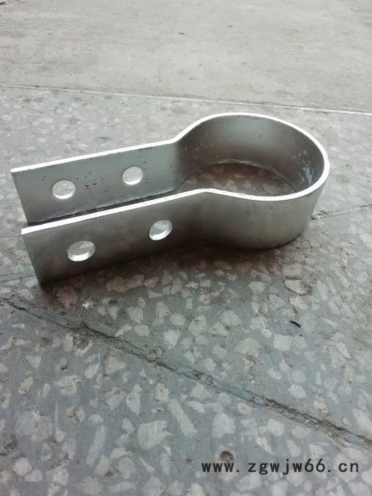 升龙76 89镀锌接地卡加宽加厚定做非标卡箍图3