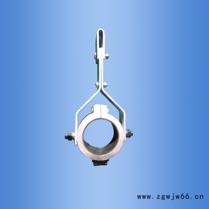 **南团铝合金悬挂式电缆固定夹具 JGX电缆抱箍 110-120单芯缆夹具 高压电力金具 砂型铸造铝合金加工图4