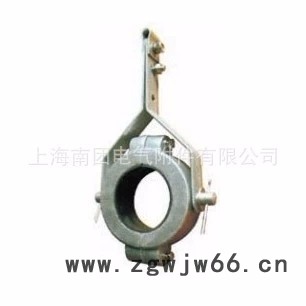 **南团铝合金悬挂式电缆固定夹具 JGX电缆抱箍 110-120单芯缆夹具 高压电力金具 砂型铸造铝合金加工图3