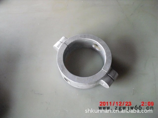 **南团铝合金悬挂式电缆固定夹具 JGX电缆抱箍 110-120单芯缆夹具 高压电力金具 砂型铸造铝合金加工图2