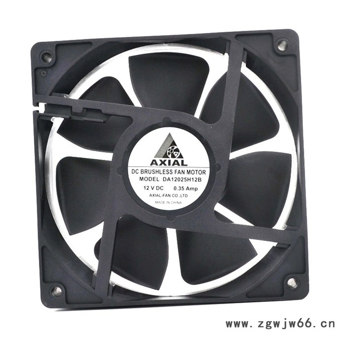 供应12025机箱机柜轴流散热风扇  四线pwm双滚珠大风量直流扇图3