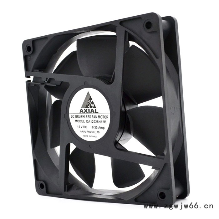 供应12025机箱机柜轴流散热风扇  四线pwm双滚珠大风量直流扇图4