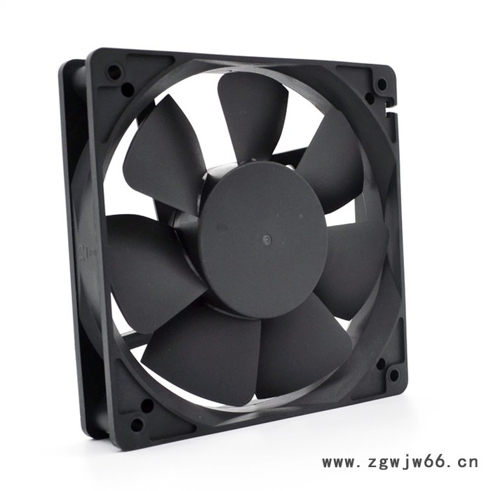 供应12025机箱机柜轴流散热风扇  四线pwm双滚珠大风量直流扇图5