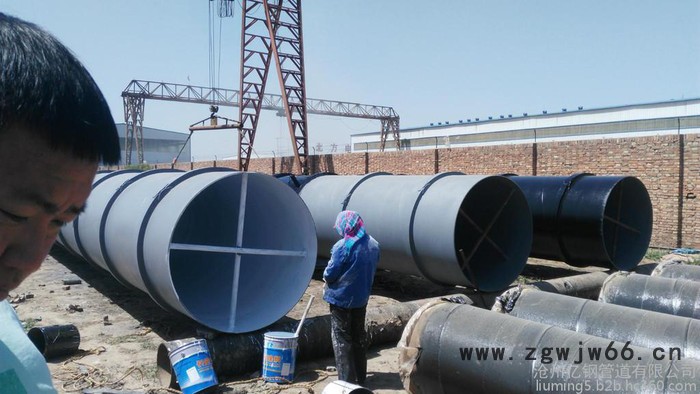 抱箍加强筋焊接防腐螺旋管道价格图4