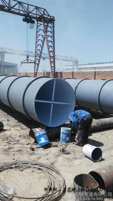 抱箍加强筋焊接防腐螺旋管道价格图8