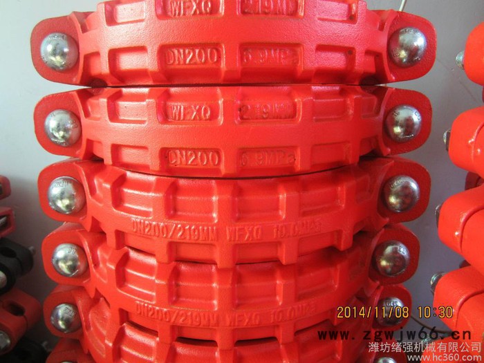 --潍坊绪强机械有限公司**的平台---山东济宁煤矿卡兰/矿用高压卡箍 管道快速接头 卡箍式管道快速接头 煤矿卡箍图7