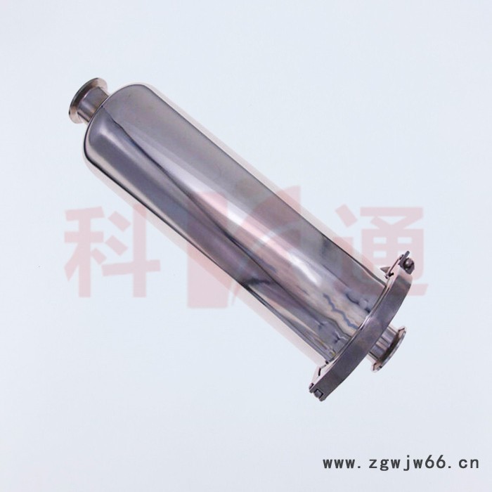 304/316L 卫生级管道过滤器 不锈钢直通式过滤器 卡箍式出料过滤器 不锈钢滤网式过滤器图2