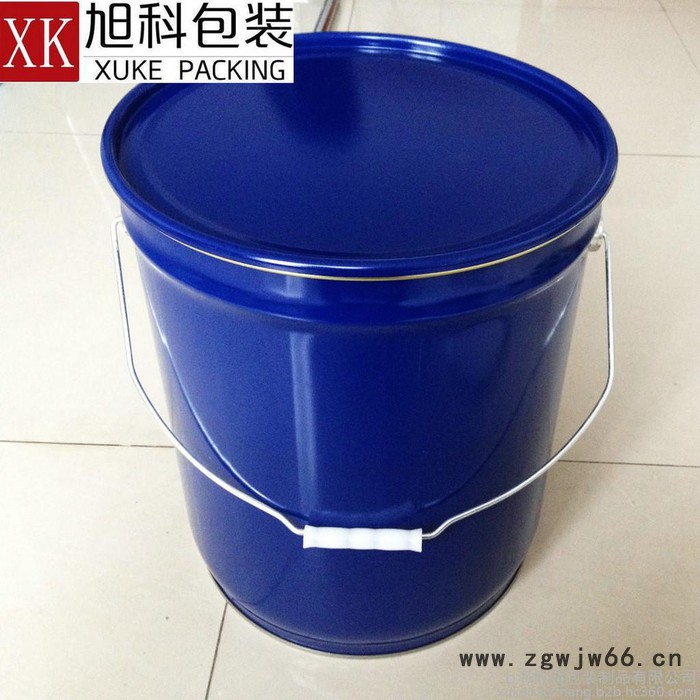 上海旭科20L加厚抱箍桶防锈铁桶20kg冷冻油桶50S马口铁化工桶防锈铁桶定制图3