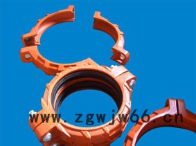 供应绪强XGQT矿用管件柔性管卡卡箍式快速接头图2