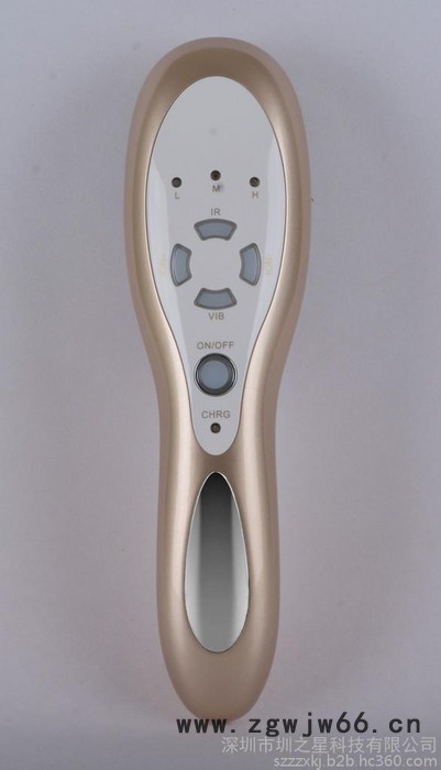 景瑞SR-1405理发器/美发器 充电激光滚珠震动按摩理疗护理防脱彩光正负离子生发梳图6