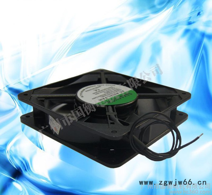工业散热风扇12025BL 220V 散热器  双滚珠 排风扇 AC轴流风机