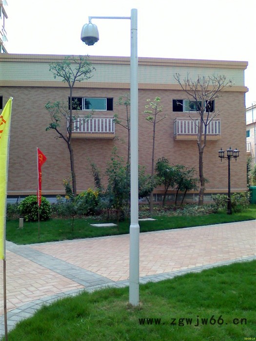 监控抱箍支架 墙角支架 电线杆支架立杆摄像头鸭嘴支架带扣环圆圈图3