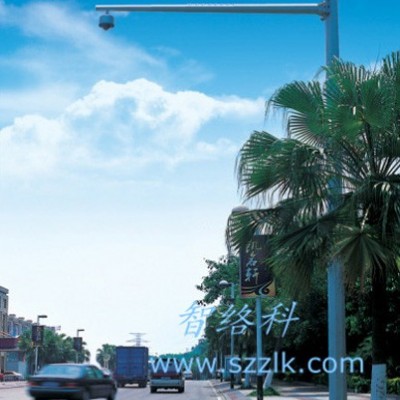 监控抱箍支架 墙角支架 电线杆支架立杆摄像头鸭嘴支架带扣环圆圈