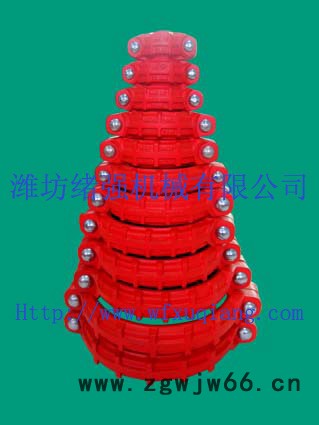 矿井下通风通水专用柔性管卡/卡箍--潍坊绪强机械图2