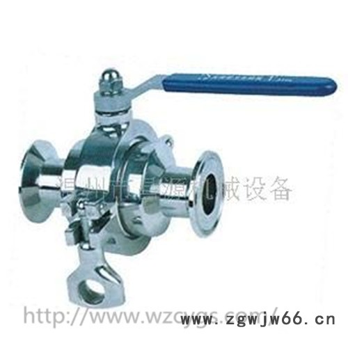 卫生级不锈钢卡箍球阀图2