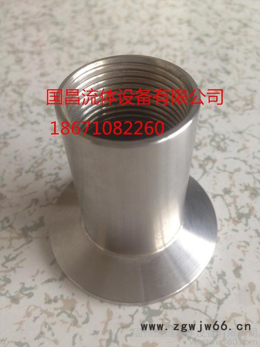 不锈钢卫生级304快装内丝螺纹 接头卡箍式接头内牙接头 卡盘图2