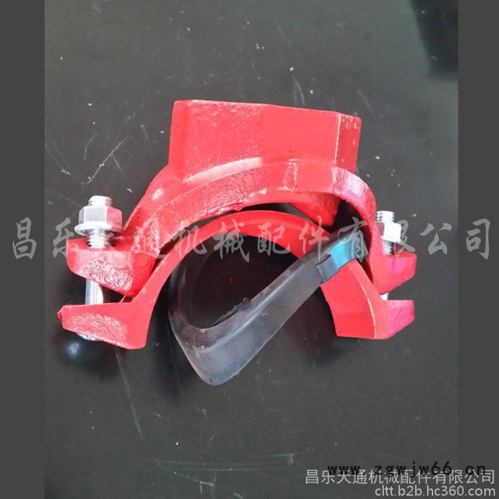 114*76机械三通  各种卡箍连接件消防专用厂家专业生产图3