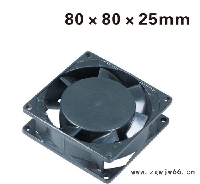 ,**80*80*25交流轴流风机 机柜用散热风机 滚珠轴承风机