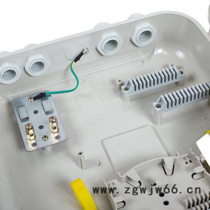 光纤分纤箱光缆分线箱室外分光箱插片式分路箱抱杆式配线箱楼道入户箱盒抱箍式图3