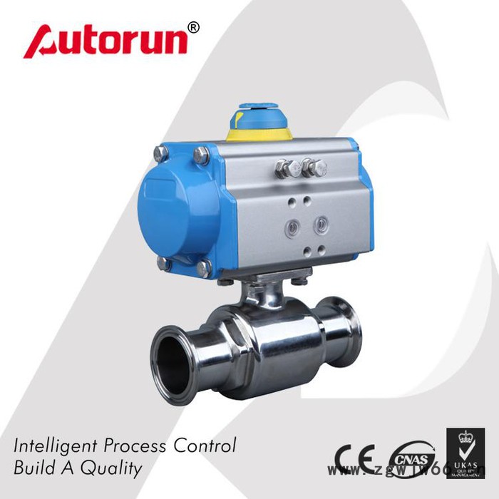 欧德隆Autorun气动卫生级球阀卡箍连接图2