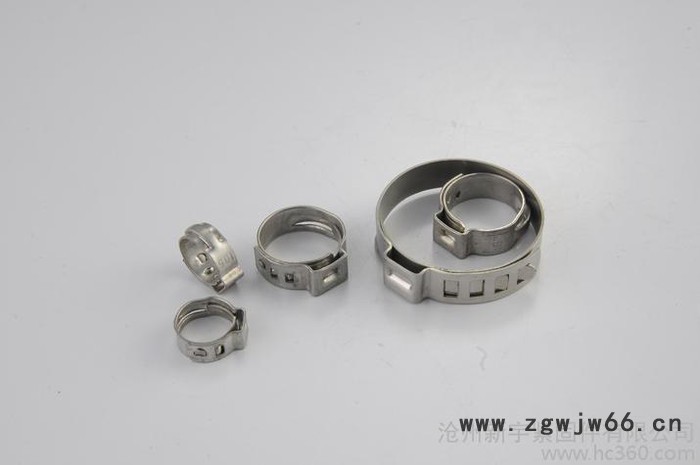 单耳无级卡箍材质规格不同 价位不同