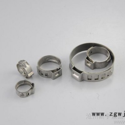 单耳无级卡箍材质规格不同 价位不同