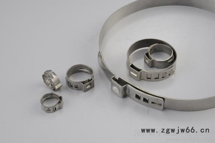 单耳无级卡箍材质规格不同 价位不同图3