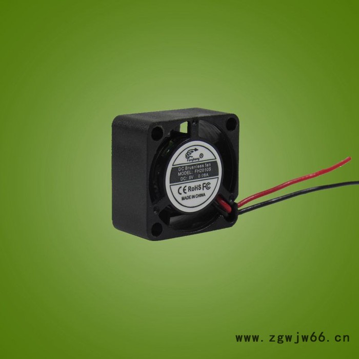 风恒供应2010微型散热风扇 5V，12V含油滚珠静音风扇 无刷风机 直流风扇图3