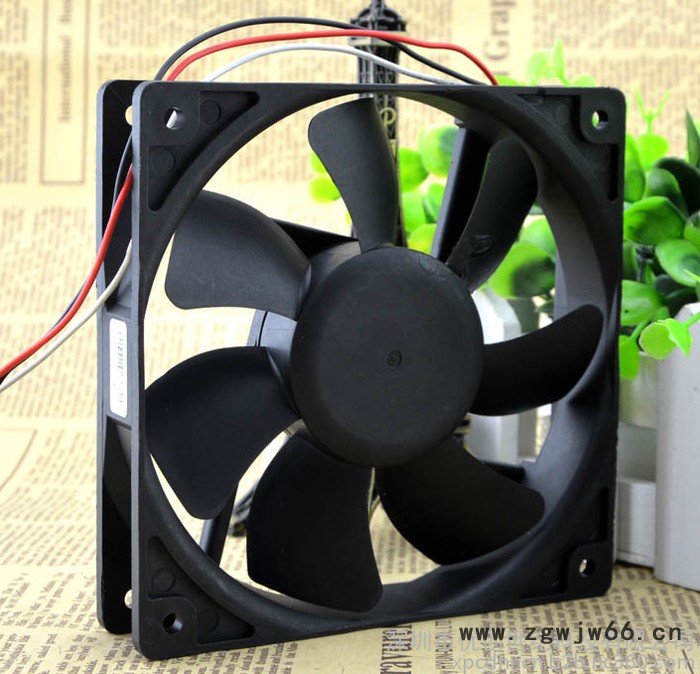 原装AVC F1225B12H 12V 0.45A 12cm 12025 双滚珠机箱散热风扇 直流风扇图3