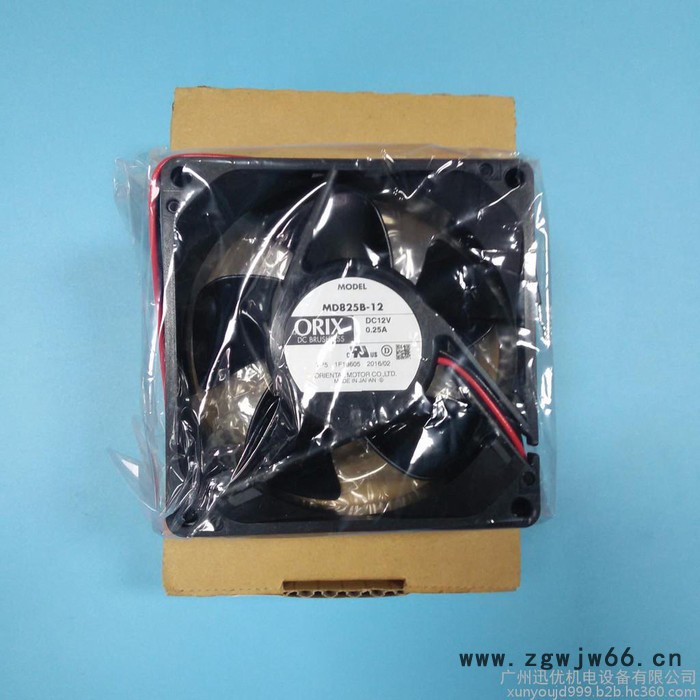 原装东方 ORIX MD825B-12 大风量机柜散热神器 双滚珠风扇图2