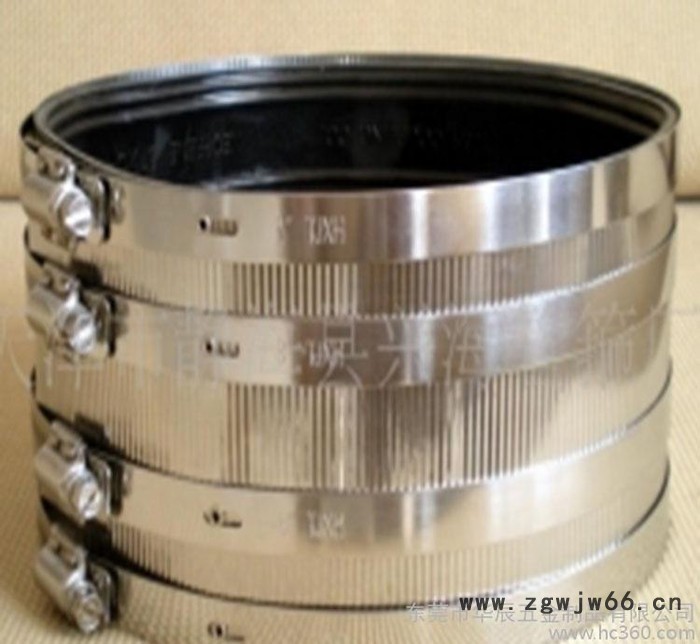 直销 201不锈钢管束卡箍全钢抛光3寸4寸6寸8寸12寸规格图3