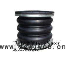 永州直供卡箍式橡胶软接头 DN200PN16法兰连接橡胶软接头