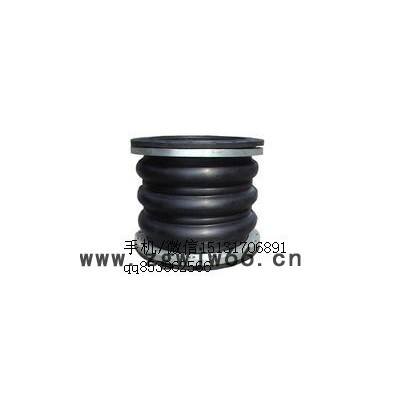 永州直供卡箍式橡胶软接头 DN200PN16法兰连接橡胶软接头