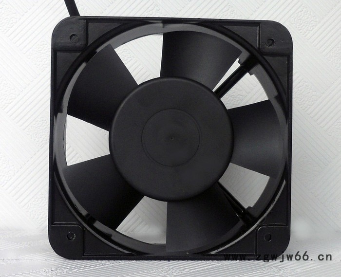 冠凌15050mm双滚珠散热风扇AC220V大风量工业排风扇图4