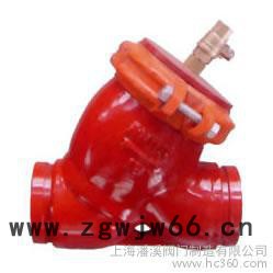 供应DFSRY-16Q沟槽式卡箍Y型过滤器-上海潘溪阀门制造有限公司图3