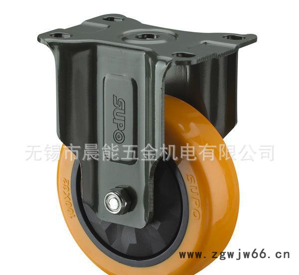 向荣高科技聚氨酯双滚珠万向轮工业脚轮江苏万向轮向荣脚轮子图3